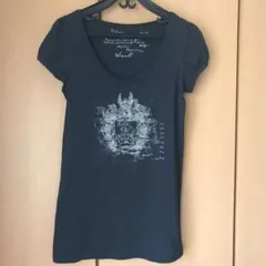 ポロラルフローレン 黒フレンチ袖 TシャツSサイズ