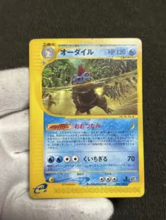 ポケモンカード　オーダイル　eカード キラ　112/128 引退品　旧裏　xy ポケモンカード オーダイル eカード キラ 112/128 引退品 旧裏 xy