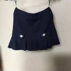 CHOPI ネイビーフリルスカート　100cm