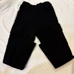 黒 カーゴパンツ 120cm