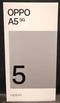 OPPO A5 128GB ホワイト 傷あり未使用 | Mercari