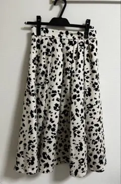 Apuweiser-riche フラワープリント フレアスカート サイズ2