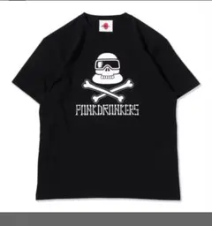 PUNKDRUNKERS スカル Tシャツ ブラックのサムネイル