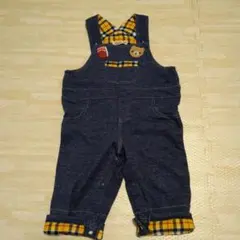 【お値下げ】美品　つなぎロンパース　綿100%