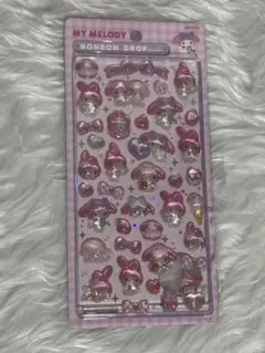 【正規品】サンリオ　ボンボンドロップシール マイメロディ　シナモロール　第二弾