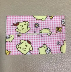 ハンドメイド★ポムポムプリン ミニポケットティッシュケース