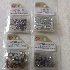 (最終値引き)Parts Club 貼り付けガラス 4種セット