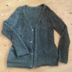 BEAMS シャギーニットカーディガン