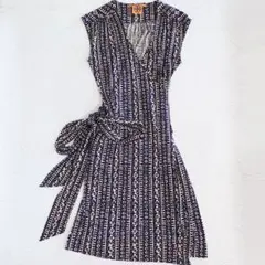 TORY BURCH　トリーバーチ　シルク　柄ワンピース　Sのサムネイル