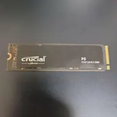 Crucial P3 500GB NVMe M.2 2280 SSD 本体のサムネイル