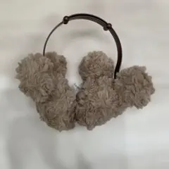 ミッキーマウス型ファー 耳あて