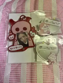 NiziU リマ　キーホルダー、ステッカーセット