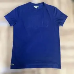 【値下げ】LACOSTE ネイビー Tシャツ US Sサイズ
