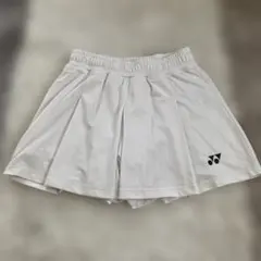 YONEX ホワイト スカート JP S