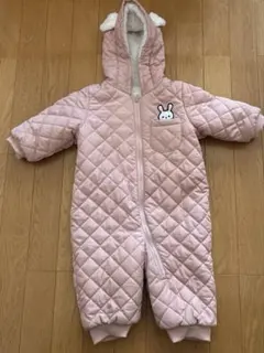西松屋 ベビー アウター カバーオール ピンク 80cm