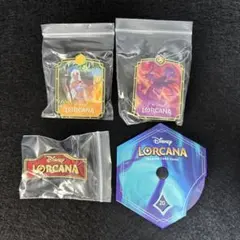 ロルカナ 逆襲のアースラシーズン ピンバッジ ロアカウンター セット
