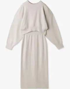 snidel♡アシメニットセットアップ