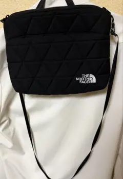 ノースフェイス ショルダーバッグ 黒 ジオフェイスポーチ