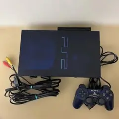 SONY PS2 SCPH-50000 ミッドナイトブルー 【※ジャンク品】