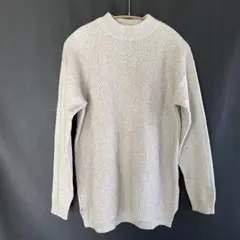 【美品】レディース ニット ヘリンボーン M-Lサイズ
