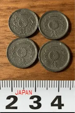 稀少！！  一銭 昭和19年 (100枚) 楽天市場】【錫貨】 1銭 錫貨 昭和19年（1944年） 流通品 【近代