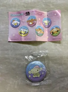 新品未開封　シナモロールとおともだち　　缶バッジ　⑤エスプレッソ