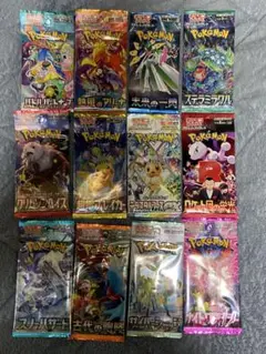【未開封】ポケモンカード 12パックセット　超電ブレイカー　テラスタルフェス　等