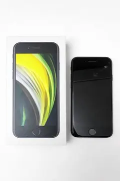 iPhone SE 第2世代64GB ブラック箱ありバッテリー74%SIMフリー