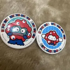 EXPO 2025 ミャクミャクサンリオ　缶バッジ2個