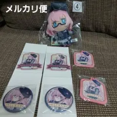 初音ミク　くじ　巡音ルカ　　ぬいぐるみ　缶バッジ　ラバマス　セット