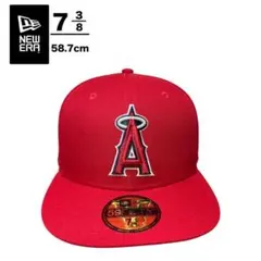 N25 NEW ERA ロサンゼルス・エンゼルス キャップ 7 3/8 MLB