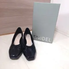 SNIDEL ブラックポインテッドトゥシューズ　Lサイズ 【Chacott】のサムネイル