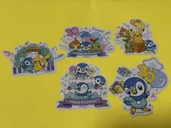 ポケモン　30周年　韓国　デコステッカー　ポッチャマ