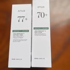 ANUA HEARTLEAF 77 トナー & 70 ローション セット
