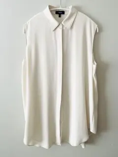 Theory POWDER CREPE SS COWL TOP S 2024SS - メルカリ