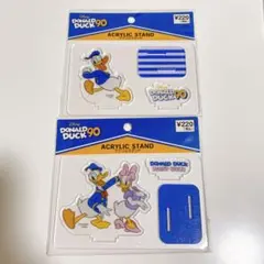 ドナルドダック アクリルスタンド 2個セット