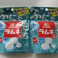 森永製菓 生ラムネ玉 ふにゃもち 2袋セット