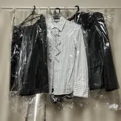 スーツ3点セット(スカート)ダークグレー