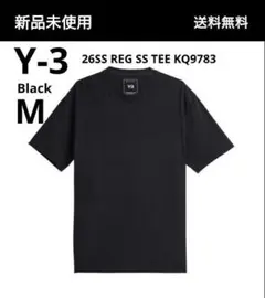 新品Y-3 26SS REG SS TEE KQ9783 ロゴT M 国内正規品のサムネイル