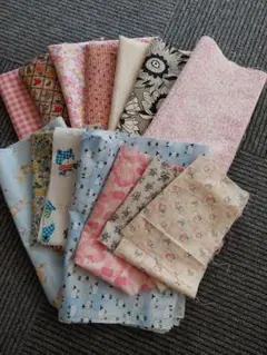 生地　はぎれまとめ売り　ハギレセット　カットクロス