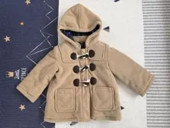 【未使用】フリース ダッフルコート 95cm ベージュ