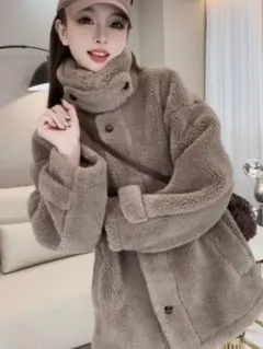 冬のお出かけにぴったり❄️モコモコアウター　女子会デートにもおすすめ