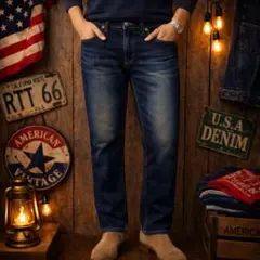 EDWIN 503 ジャージーズ デニム M ストレッチ 日本製 エドウィン