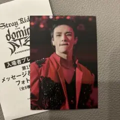 Straykids ヒョンジン dominATE 映画 入場特典 フォトカード