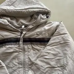 Nike フード付きナイロンジャケット グレー