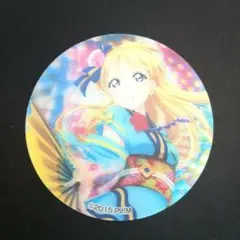 ラブライブ！』　絢瀬絵里　Angelic Angel丸型コースター