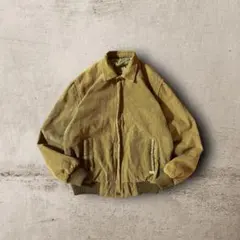vintageコーデュロイハリントンジャケット激レアリバーシブルCBOYサンドM