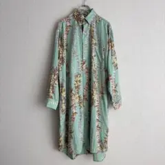 【極美品】45R テンセルのレイレイアロハ908オーシャンスモック