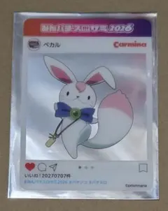 みんパチ スロサミ 2026 ペカル インスタ風クリアカード