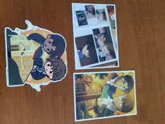 名探偵コナン　ブロマイド& ステッカーセット SEGA